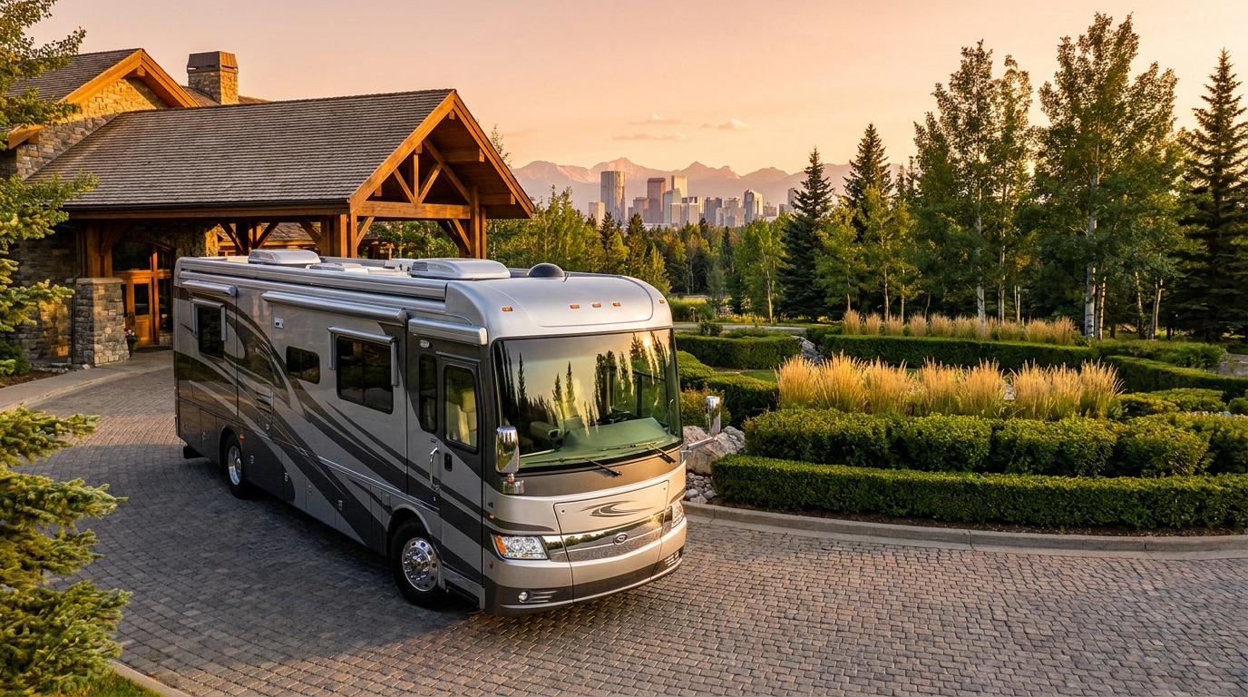 Map for Budget RV Itinerary in Calgary - Affordable Routes 2026